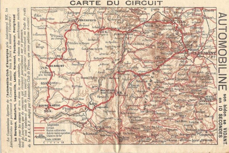 Circuit gordon bennett 1905